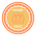 hubspot community champions logo
