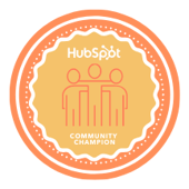 hubspot community champions logo